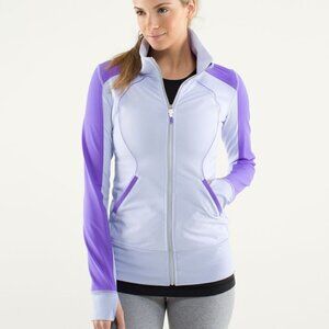 LULULEMON Contempo Jacket- Cool Breeze / Power Purple